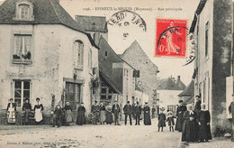 épineux Le Séguin * La Rue Principale Du Village * Villageois - Autres & Non Classés