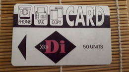 Di Card Copy Phone -Fax-Copy 50 Units Used Rare - Cartes GSM, Recharges & Prépayées