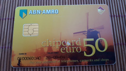 Phonecard Abn -Amro Windmill Used Very Rare - Privé