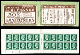 N°170-C1, Série 44, AIGLE Et DOCTEUR FRANCK, Haut De Feuille. TTB  Qualité: ** - Anciens : 1906-1965