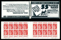 N°283-C2, Série 279-A, GALERIES BARBES Et EU, Bas De Feuille Daté Du 18.1.33. TTB  Qualité: ** - Old : 1906-1965