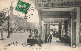 Reims * Place Et Les Loges * Commerce Magasin De Cartes Postales - Reims