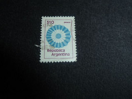 Republica Argentina - Rosace - 310 Pesos - Yt 1280 - 1288 - Multicolore - Oblitéré - Année 1981 - - Oblitérés