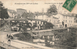 Montfaucon * Vue Du Village Prise Du Pont De Moine - Montfaucon