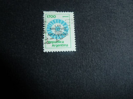 Republica Argentina - Iles Malouines - 1700 Pesos - Yt 1288 - Vert, Bleu Clair Et Bleu - Oblitéré - Année 1982 - - Usati