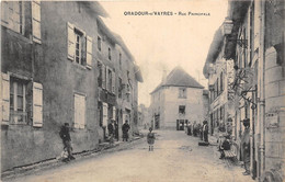 87-ORADOUR-SUR-VAYRES- RUE PRINCIPALE - Sonstige & Ohne Zuordnung