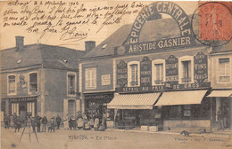 72-VIBRAYE- LA PLACE- EPICERIE CENTRALE ARISTIDE GASNIER - Vibraye