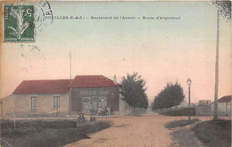 78-HOUILLES- BOULEVARD DE L'AVENIE - ROUTE D'ARGENTEUIL- VOIR BUVETTE DE L'AVENIR - Houilles