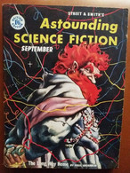 C1  ASTOUNDING Science Fiction UK BRE 09 1955 SF Pulp FREAS Poul ANDERSON Port Inclus France - Science Fiction