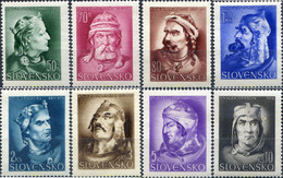 156346 MNH ESLOVAQUIA 1944 5 ANIVERSARIO DEL ESTADO - Neufs