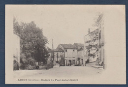 LIBOS - Entrée Du Pont De La Lémance - Libos