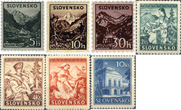 652243 HINGED ESLOVAQUIA 1939 CIFRA - Unused Stamps