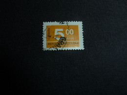 Republica Argentina - Val 5.00 Pesos - Yt 1043 - Jaune Foncé Et Noir - Oblitéré - Année 1976 - - Used Stamps