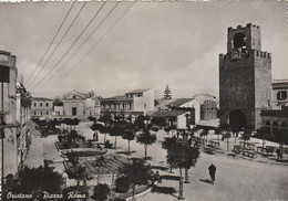 Cartolina - Postcard / Viaggiata - Sent  /  Oristano - Piazza Roma( Gran Formato ) 09/06/1954 - Oristano