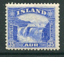 ICELAND 1931 Gullfoss 35 A. MNH / **.  Michel 152 - Ongebruikt