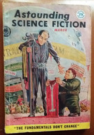 C1 ASTOUNDING Science Fiction UK BRE 03 1959 SF Pulp EMSH Beam Piper ANDERSON Port Inclus France - Fanascienza