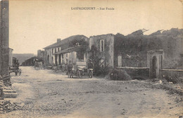 CPA 54 LANFROICOURT RUE FROIDE  Guerre 1914 18 - Autres & Non Classés