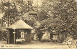 SPA - Fontaine De Barisart - Oblitération De 1922 - Edit. F. Misson, Photographe, Spa, N° 73 - Spa