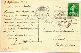 RHIN / Bas - Dépt N° 67 = STRASBOURG 2 1923 = FLAMME  UNIVERSAL ' VISITEZ L' EXPOSITION PASTEUR ' - Louis Pasteur