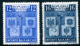 ROMANIA 1940 Balkan Entente MNH / **  Michel 615-16 - Neufs