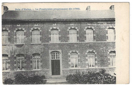 @D2@  -  BOIS D' HAINE  -  Le Presbytère Proprement Dit (1764)  -  Zie / Voir Scan's - Manage