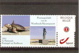 Mijnzegel Postzegelclub Nieuwpoort 2012 Xx - Sonstige & Ohne Zuordnung