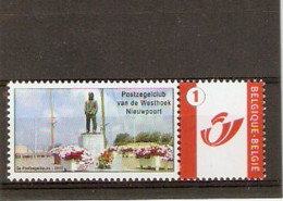 Mijnzegel Postzegelclub Nieuwpoort 2010  Xx - Autres & Non Classés