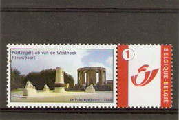 Mijnzegel Postzegelclub Nieuwpoort 2008  Xx - Altri & Non Classificati