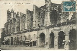 CONDOM ( Gers ), Cathédrale St Pierre , Côté Sud , 1912 , µ - Condom