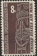 USA 1967 Air. Centenary Of Alaska Purchase - 8c Tlingit Totem, Southern Alaska FU - 3a. 1961-… Used