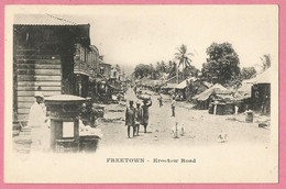 BA0694  Post Card   (SIERRA-LEONE) FREETOWN - Krootow Road +++++ - Sierra Leone