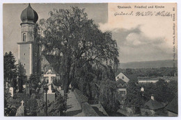 RHEINECK Friedhof Und Kirche Gel. 1907 N. Erlen Andwil - Rheineck