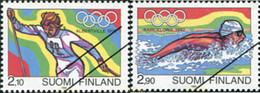 682040 MNH FINLANDIA 1992 25 JUEGOS OLIMPICOS VERANO BARCELONA 1992 - 16 JUEGOS OLIMPICOS INVIERNO. ALBERTVILLE 1992 - Oblitérés