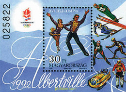 70961 MNH HUNGRIA 1991 16 JUEGOS OLIMPICOS INVIERNO ALBERTVILLE 1992 - Gebraucht