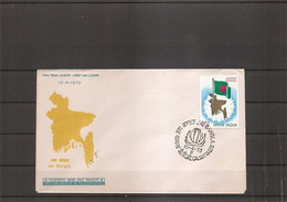 Drapeaux ( FDC De L'Inde De 1973 à Voir) - Enveloppes