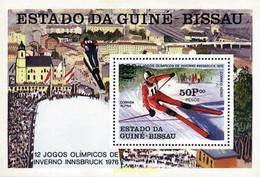 70865 MNH GUINEA BISSAU 1976 12 JUEGOS OLIMPICOS INVIERNO INNSBRUCK 1976 - Hiver 1976: Innsbruck