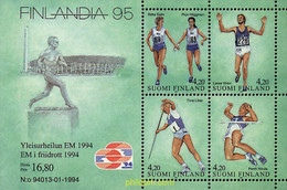 87683 MNH FINLANDIA 1994 FINLANDIA 95. CAMPEONATOS DE EUROPA DE ATLETISMO - Oblitérés