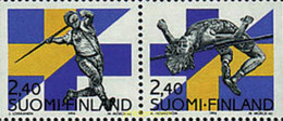 126561 MNH FINLANDIA 1994 COMPETICION DEPORTIVA FINLANDIA-SUECIA - Oblitérés