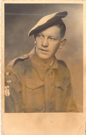 Photographie - Militaria - Uniforme - Militaire - Portrait - Béret - Carte Postale Ancienne - Photographie