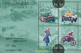 40999 MNH FINLANDIA 1995 FINLAND 95. EXPOSICION FILATELICA DE LA HISTORIA POSTAL - Used Stamps