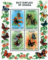 91128 MNH GHANA 1982 MARIPOSAS DE GHANA - Araignées