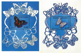 76088 MNH GRANADA GRANADINAS 1989 MARIPOSAS - Araignées