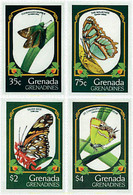 320206 MNH GRANADA GRANADINAS 1993 MARIPOSAS - Spinnen