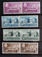 Turkey 1948 The 25th Anniversary Of Lausanne Treaty Pair MNH ** - Unused Stamps