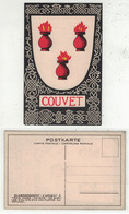 Suisse // Schweiz // Switzerland // Neuchâtel // Couvet ,blason De La Commune - Couvet