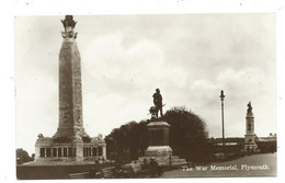 Devon  Postcard Plymouth Rp Rppc War Memorial The Hoe . Animated  Milton. Unused - Plymouth