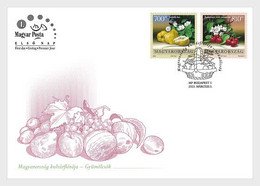 HUNGARY New *** 2023 Fruit, Food & Gastronomy, Cultivated Flora Of Hungary FDC (**) - Cartas & Documentos