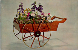 Iowa Des Moines National Handicraft Institute "French Flower Cart" - Des Moines
