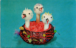 Iowa Des Moines National Handicraft Institute "Wee Three Centerpiece" - Des Moines