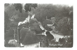 Devon  Postcard Torquay Rp Cockington Village Nice Old Rppc - Torquay